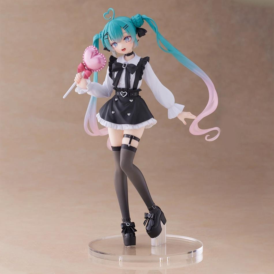 21cm Sexy Girl Hatsune Miku Anime Figure Fashion Subclture Miku Action Figure Christmas Gift PVC Collection Model Doll Toys