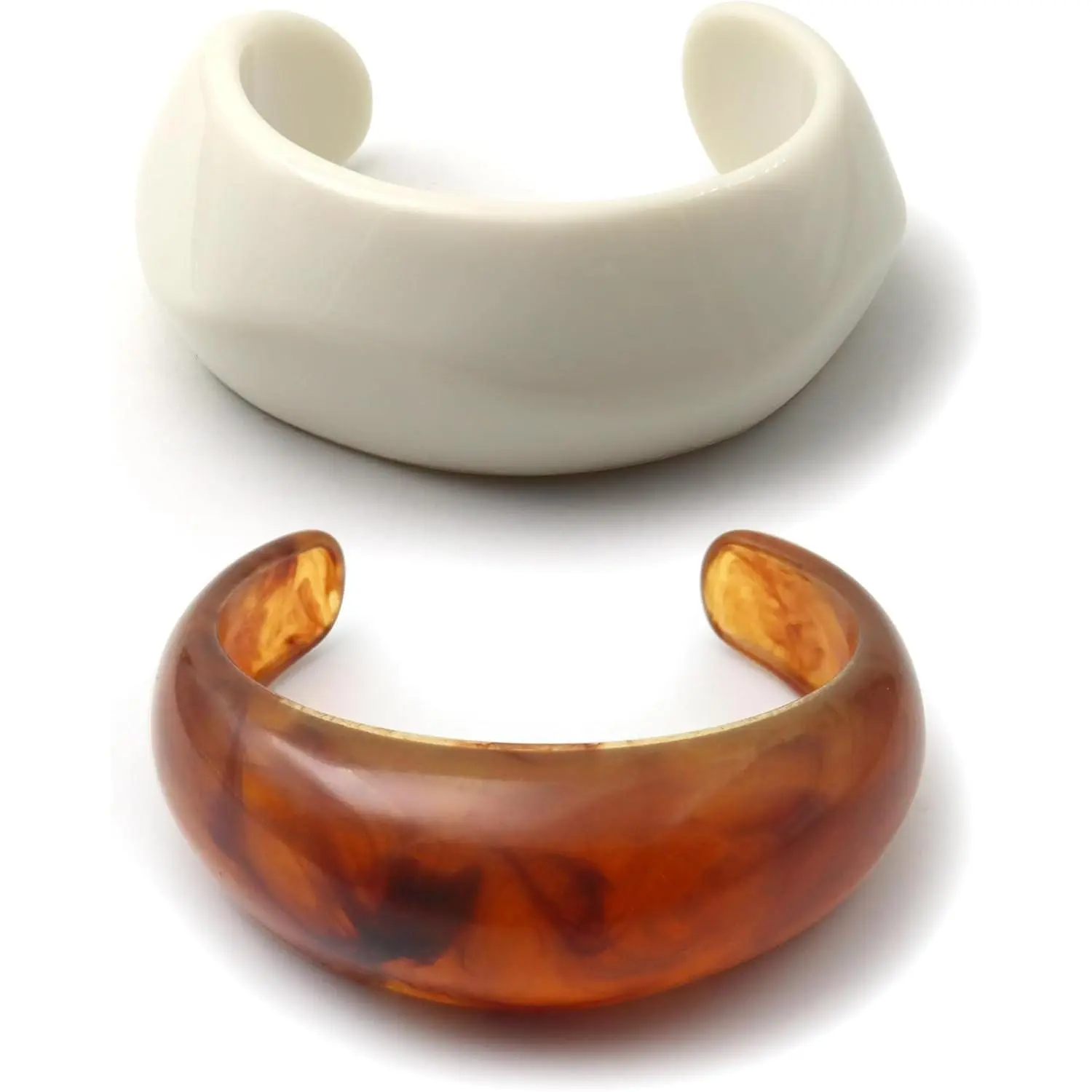Chunky  Bangles Bracelets Stack  Set