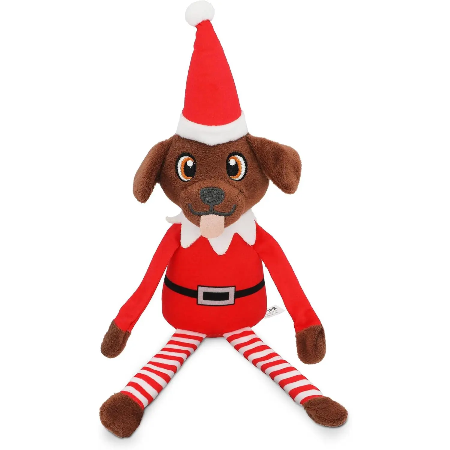Pooch  a Perch   , Christmas  , Plush Squeaky Crinkle  Stocking Stuffer