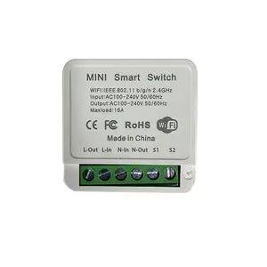 Tuya WiFi Smart Hidden Switch Module with Phone Remote Alexa Voice Control and Timing Function for Smart Home Use