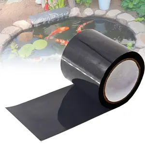Pond Liner Seam Tape Single Sided, Waterproof Pond Repair Kit Butyl Rubber  EPDM PVC Outdoor Pond Liner Leak Repair Long-Lasting Easy to Apply
