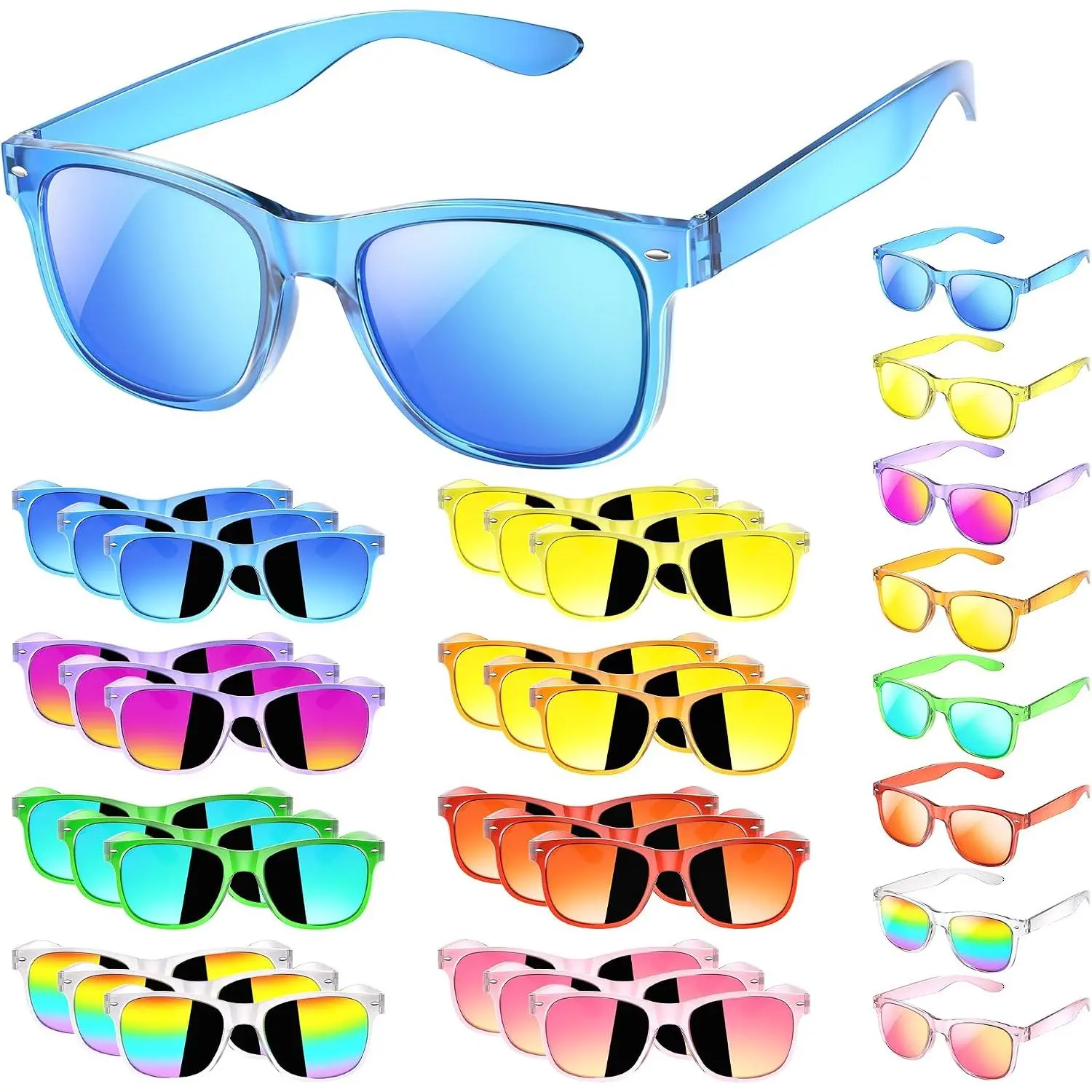 Sunglasses Bulk Party Favors - Sunglasses for Boys Girls  3-8 UV Protection for Birthday Party Supplies