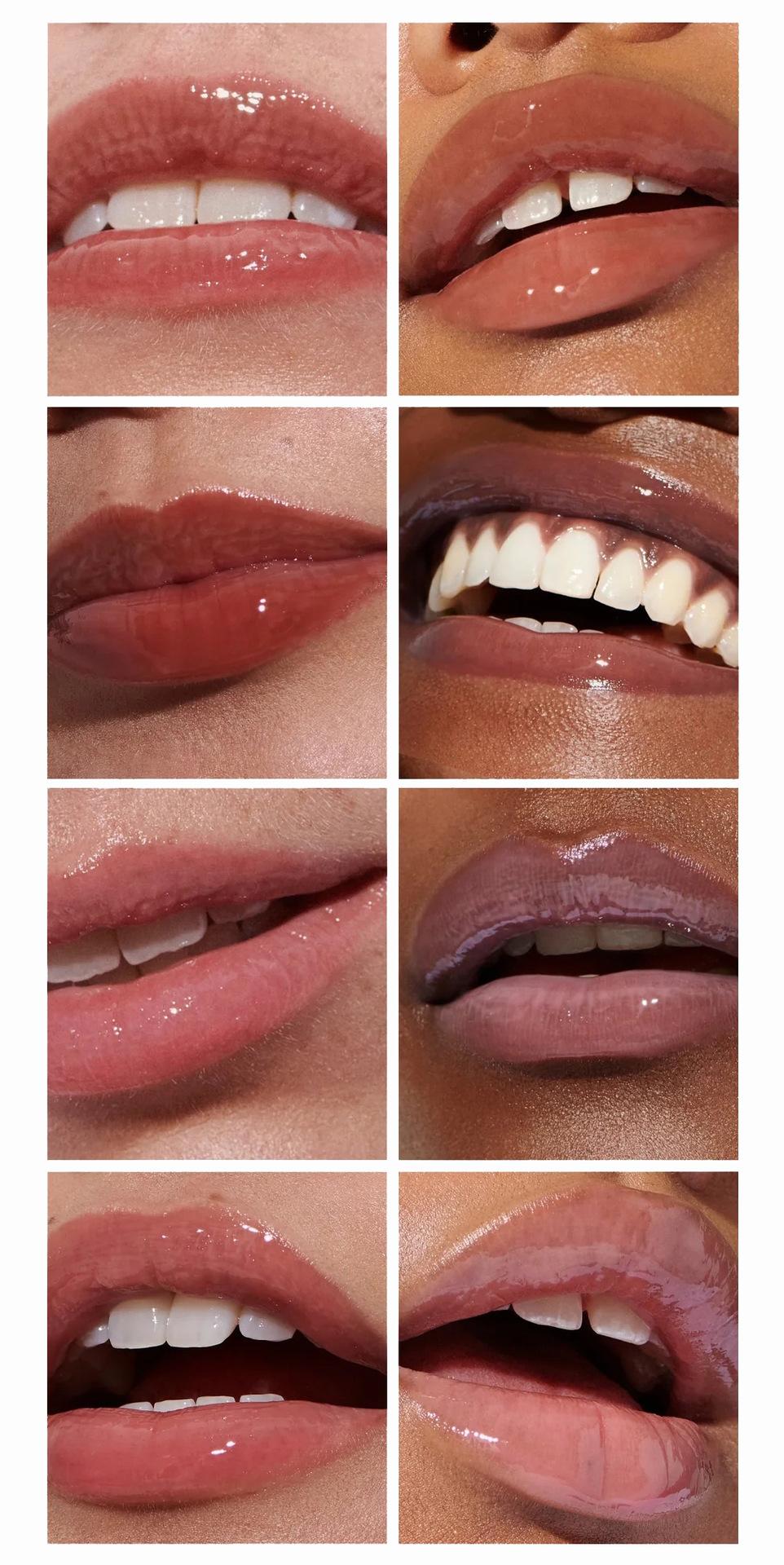 GET THE GLAZED GLASS LIPS! [OLIBOLLA Official] Peptide Lip Treatment: High-Shine Plumping Lip Glow Oil, Hydrating & Nourishing Lip Gloss, Non-Sticky Finish 3-in-1 Glaze