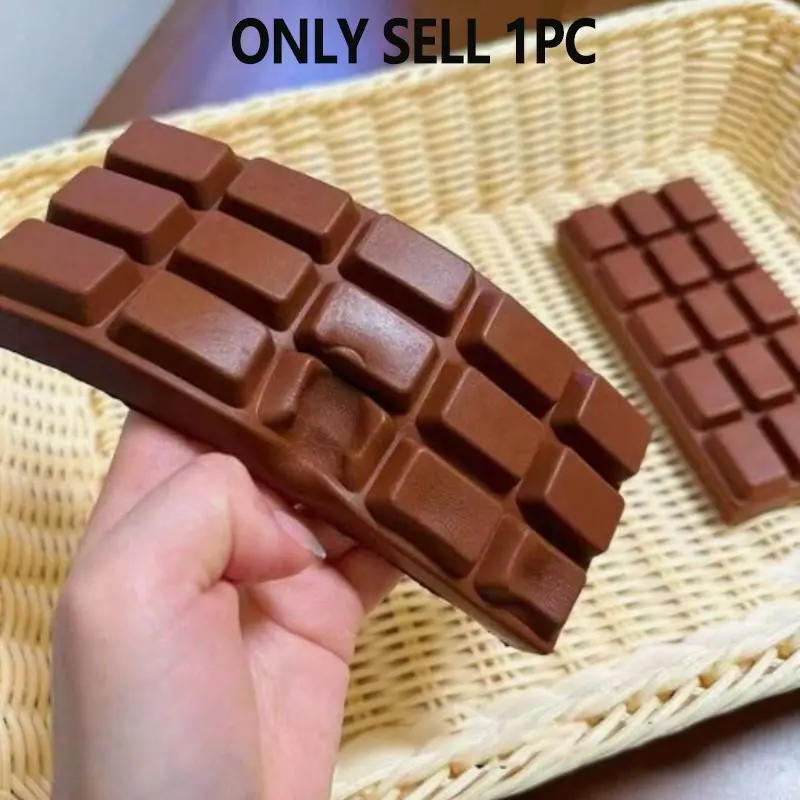 Slow Rebound Chocolate Scented Squishy Toy, Sensory Squishies, Realistic Food Sensory Stress Relief Toy for Adults, Tpr Material, Birthday Party Gift