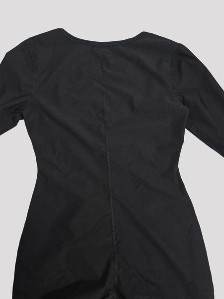 Women's Full Body Sauna Suit, Tight-Fit Above Ankle Sweat Jumpsuit, Tummy Control Jumpsuit, Silver Color, All-Seasons Exercise Wear