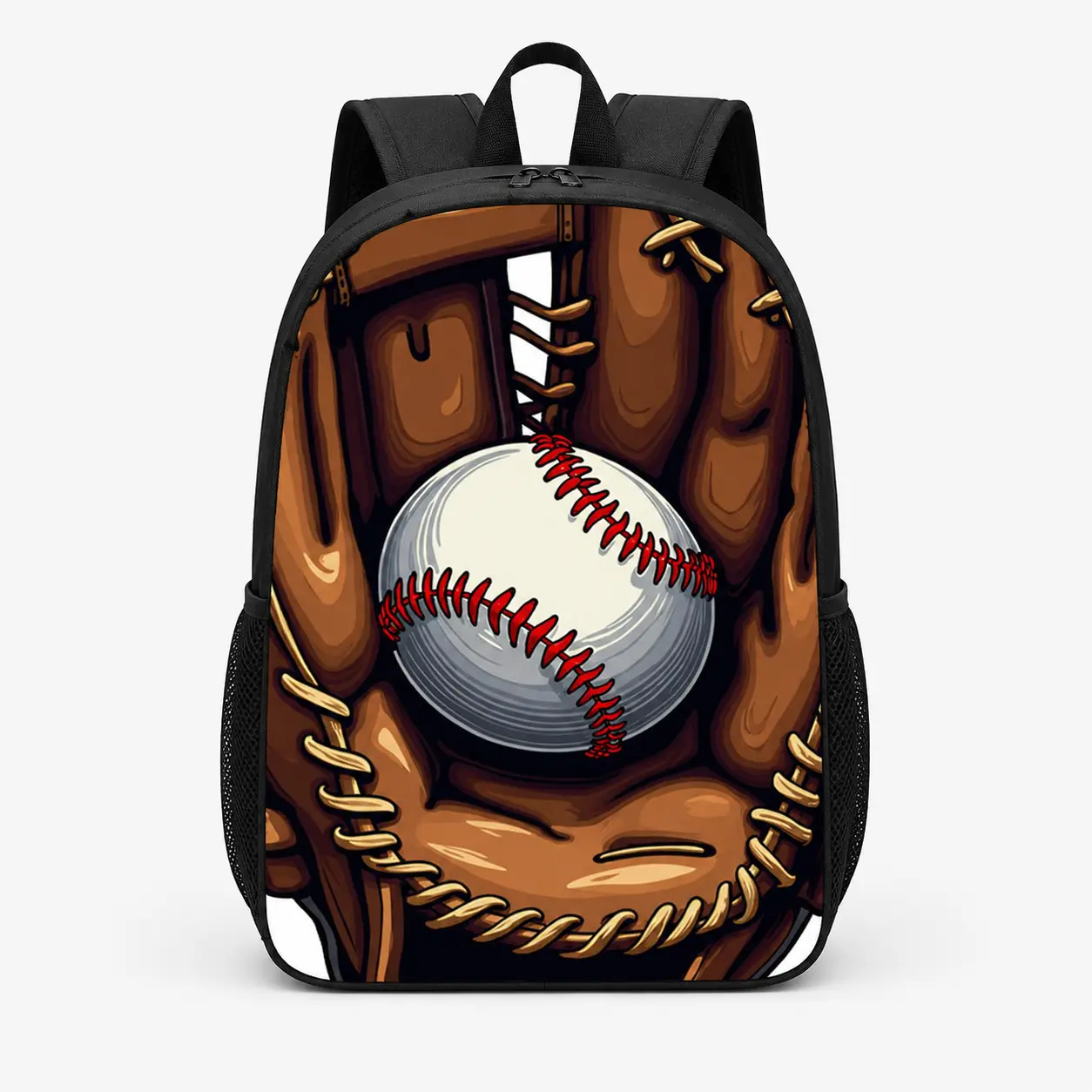 Baseball Backpack, Lightweight Unisex Hiking Backpacks with Adjustable Shoulder Straps, Side Pockets, Compartments & Waterproof Exterior – Sporty Casual, Urban Street Bag for Daily Use, Commuting, Sporty Casual Backpacks