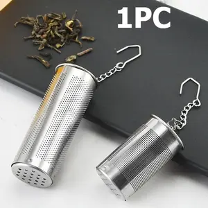 1pc Stainless steel tea ball, tea filter tool, tea maker, Weibao brine ball, soup seasoning ball