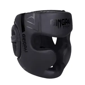 Boxing head guard, all-round protection for adults and children, face and head guard for martial arts and kickboxing training, boxing protective gear