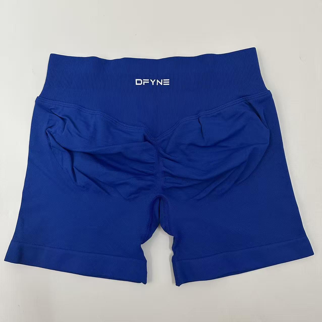 Dfyne Impact Women's Yoga Shorts, Tighten the Buttocks, High-Waist Stretch, Suitable for Exercise and Fitness, As Well as Outdoor Cycling.