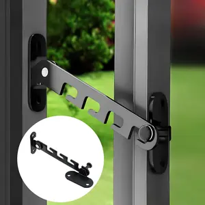 Punch-Free Adjustable Sliding Window Stopper, Universal Limit Latch For Horizontal & Casement Windows