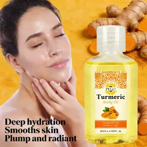 Turmeric Body Massage Oil is infused with Vitamin E and Niacinamide. It smooths fine lines, fades stretch marks, features a lightweight and fast-absorbing texture, and is suitable for both men and women.