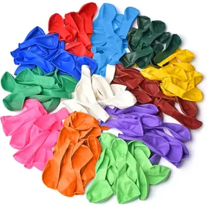 Thickened balloons, 120 PCS Balloons Assorted Colors, Latex Balloons  Kid's Birthday Party, Exquisite Rainbow Balloon, 12 Inches 13 Kinds of Rianbow Colorful Party Balloons Decorations.