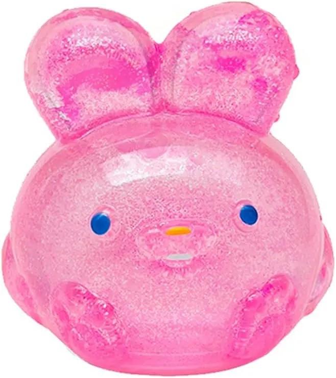 Jelly Texture Squishy Ball Soft Gel Filled Stress Relief Toy Stretchy Elastic Fidget for Anxiety Calming Sensory Toy Gift for All Ages