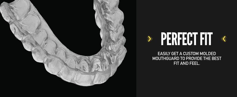 2 Pack Classic Mouth Guard for All Sports (Transparent)