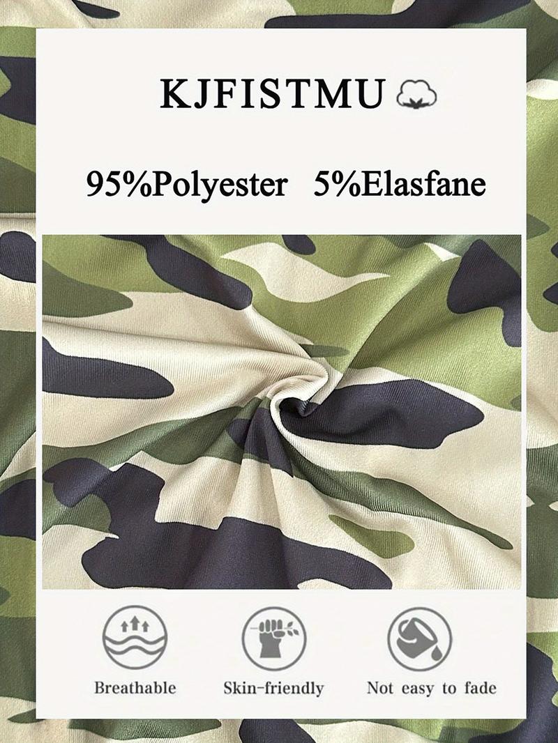 KJFISTMU 12pcs Fashion Pattern Men'S Long Boxers, Graffiti Style High Stretch Long Boxers, Athletic Shorts, Novelty Print Men'S Briefs, Cycling Shorts Menswear Socks Mixed Color