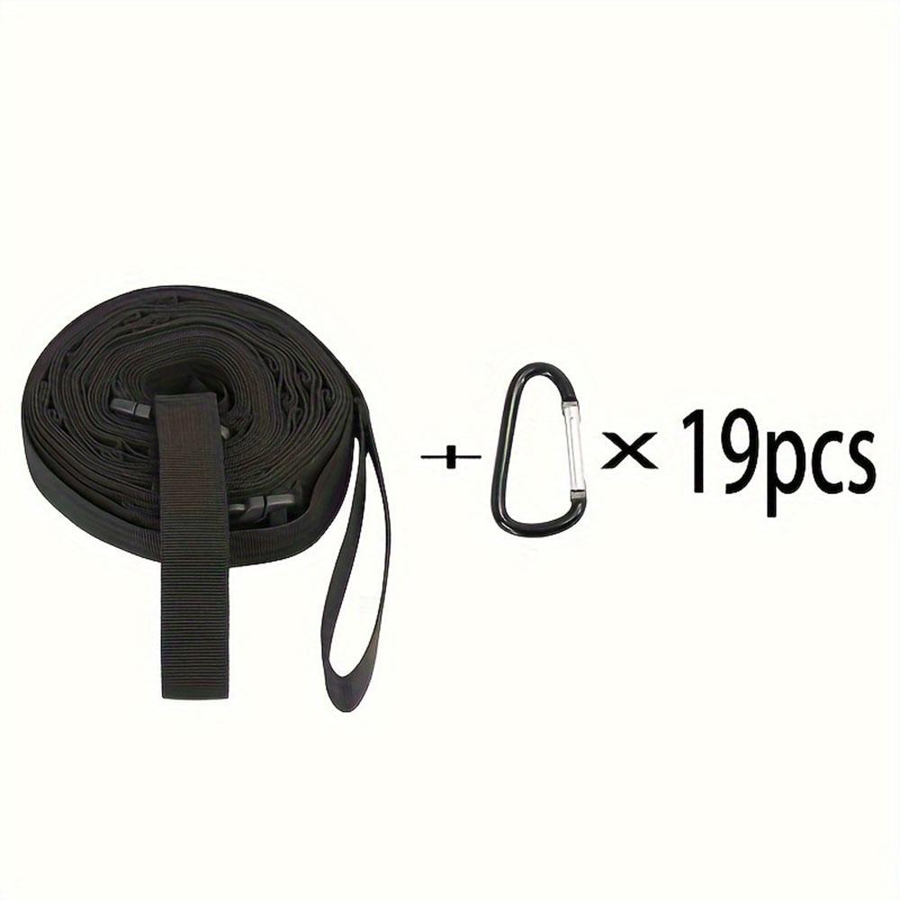 Outdoor Portable Tent Storage Hanging Rope, Camping Hanging Rope with Buckles, Tent Storage Hanging Rope Set, Camping & Hiking Equipment, Camping Supplies, Camping Accessory, Camping Gear