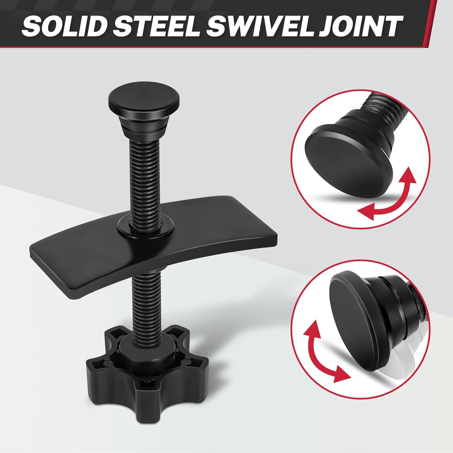 Brake Caliper Compression Tool Heavy Duty Disc Brake Caliper Piston Pad Compressor Spreader Tool Swivel Brake Pad Spreader Tool