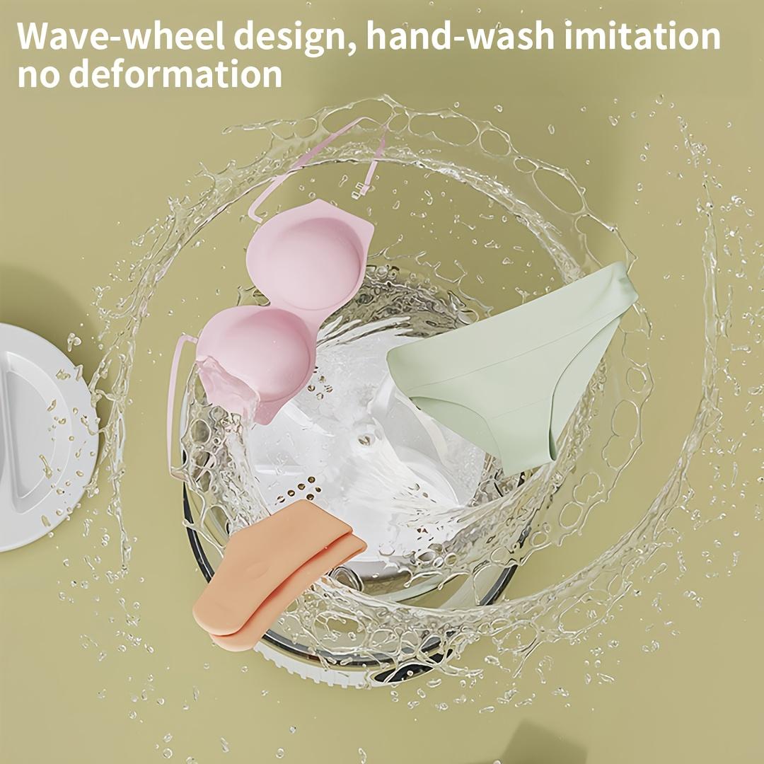 33.81oz Mini Washing Machine, USB Wireless Portable Underwear Laundry Cup, No Plug Required, 5-Minute Rapid Wash, Underwear-Specific, Convenient For Business Trips