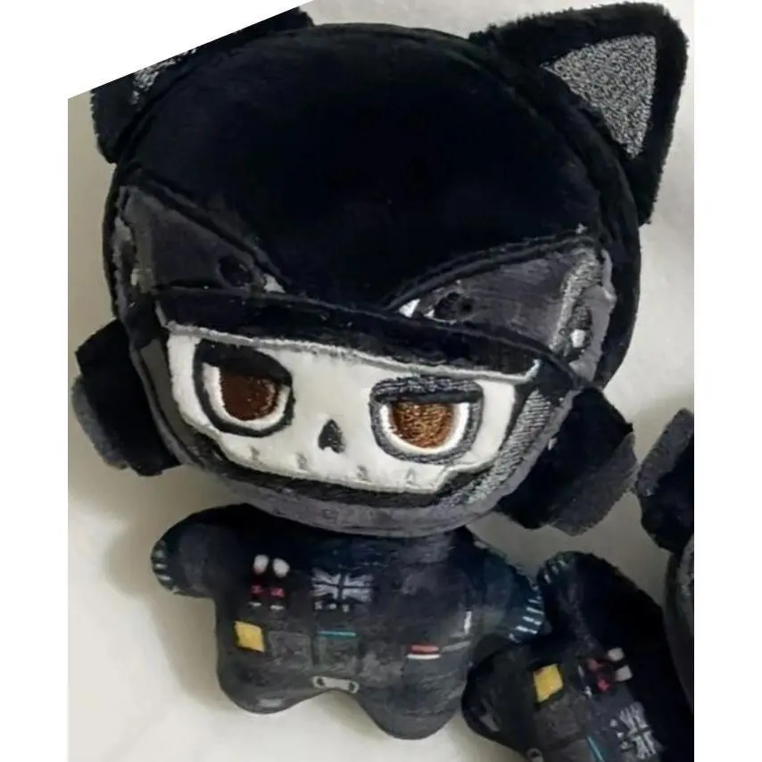 Call of Duty Ghost Cosplay Anime Plush 10CM Stuffed Body Plushie Cartoon Pendant Knapsack Ornament Birthday Gifts
