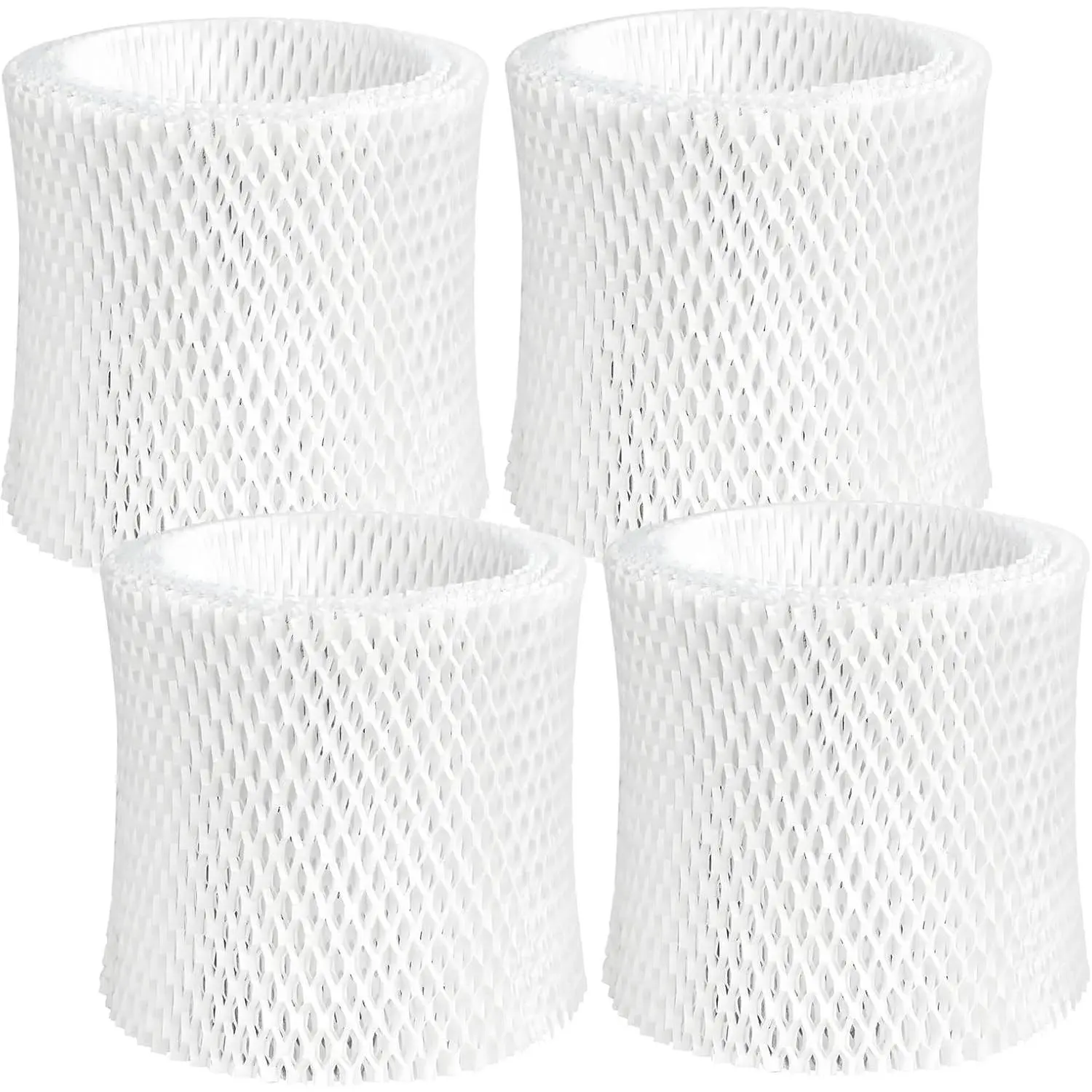 Wicking Replacement Filter for Humidifiers, Wood Pulp Material, Compatible with Bedside Use Humidifiers, 4 Pack, Pack Of 4