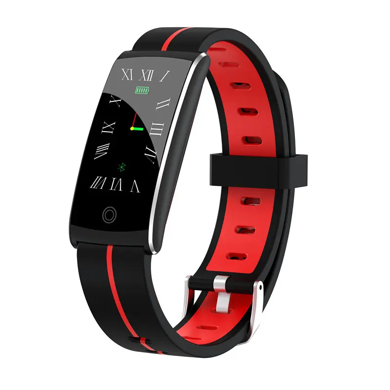 Color Screen Smart Bracelet, Bluetooth Connect, Sports Step Counter, Heart Rate Health Monitor, Message Reminder & GPS Activity Recording, Fitness Wristband