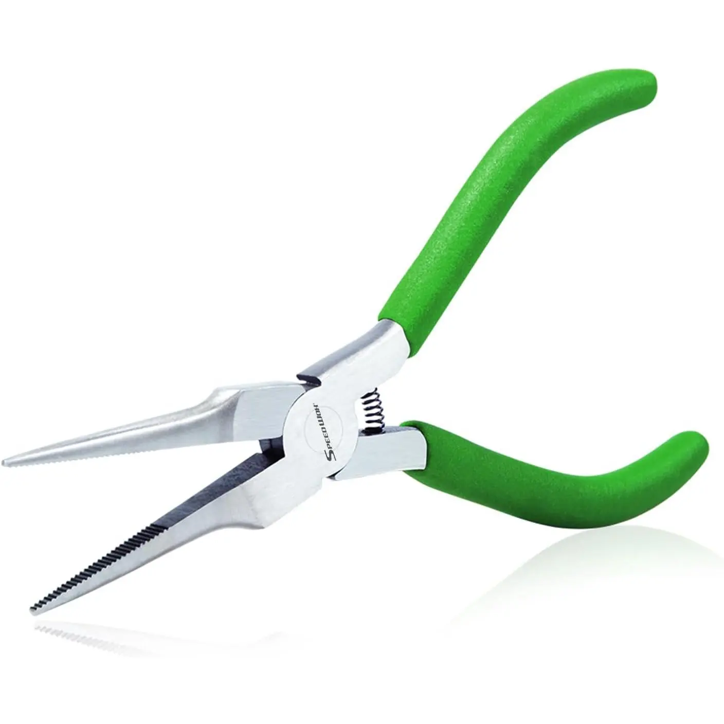 4.5" Mini Needle Nose Pliers, Thin Serrated Jaw for Jewelry| Long Nose Pliers, Wire Looping Fine Chain Nose Plier for Beading, Hobby, Craft Supplies, Jewelry Tool