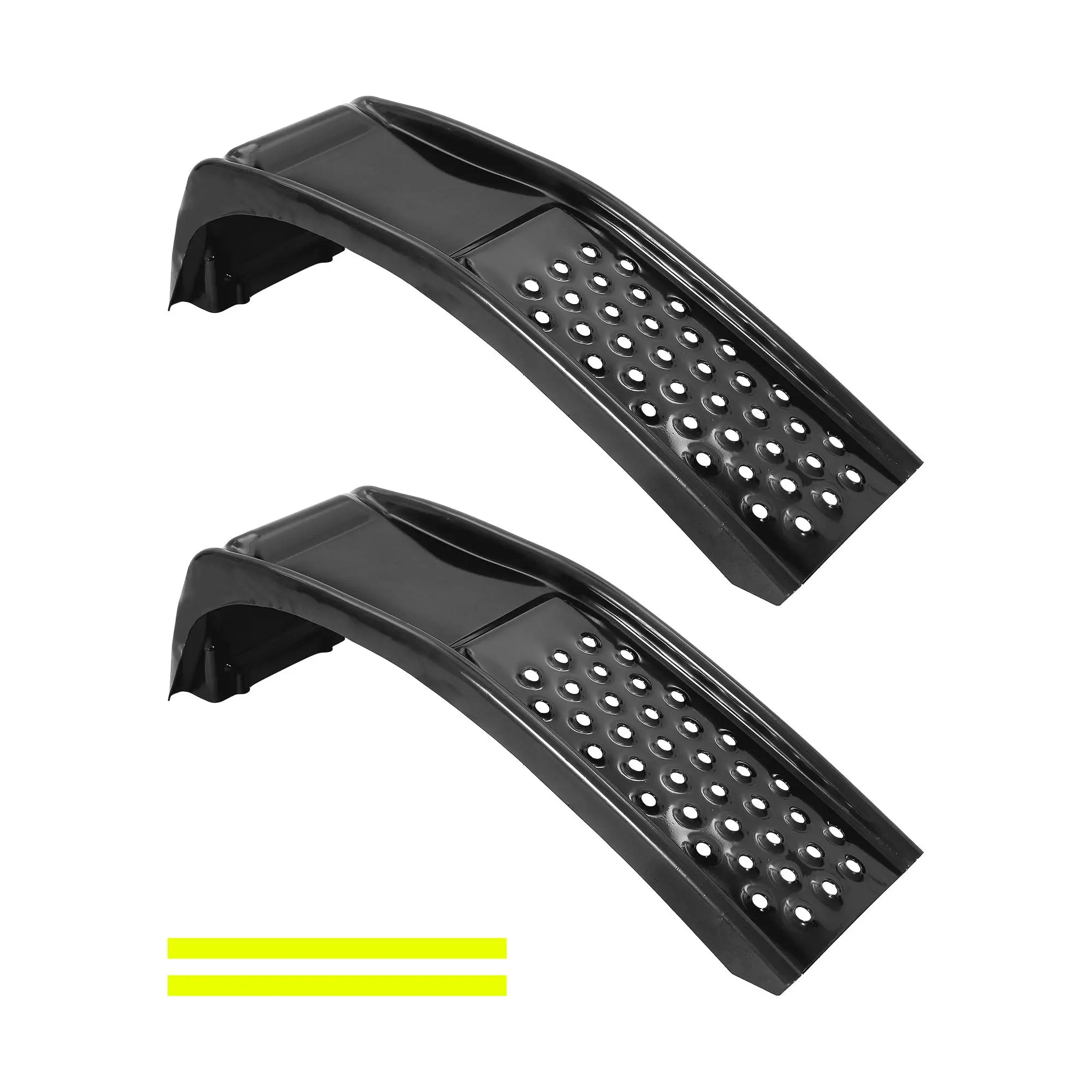 8 Inch Sturdy Steel Car Ramps – Heavy Duty, 2 Pack – 8000 lbs Capacity for Trucks, Cars, SUVs – Oil Changes, Repairs, Maintenance – Non-Slip, Reliable Support