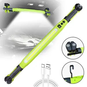 LED Rechargeable Work Light, Portable Working Lights, Super Bright with Magnetic Base and Hook, 3 Light Modes, Car Maintenance, Automotive Repair Tool