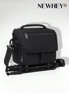 Waterproof Camera Bag with Tripod Holder, Crossbody Sling Bag for Dslr/slr/mirrorless Cameras, Rain Cover for Canon/nikon/sony/fuji