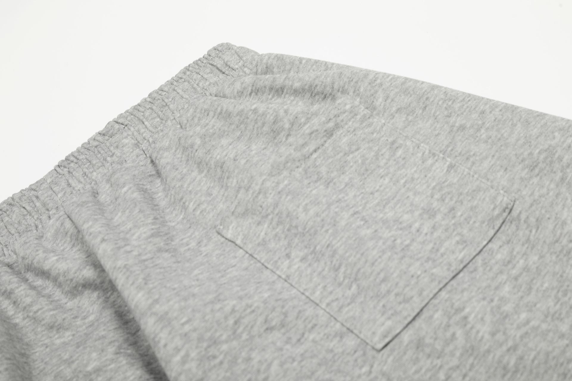 2026 Spring Collection Sweet and Cool Style Floral Embroidery Drawstring Loose Slimming Casual Sports Pants Wide-Leg Sweatpants for Women Menswear Trouser