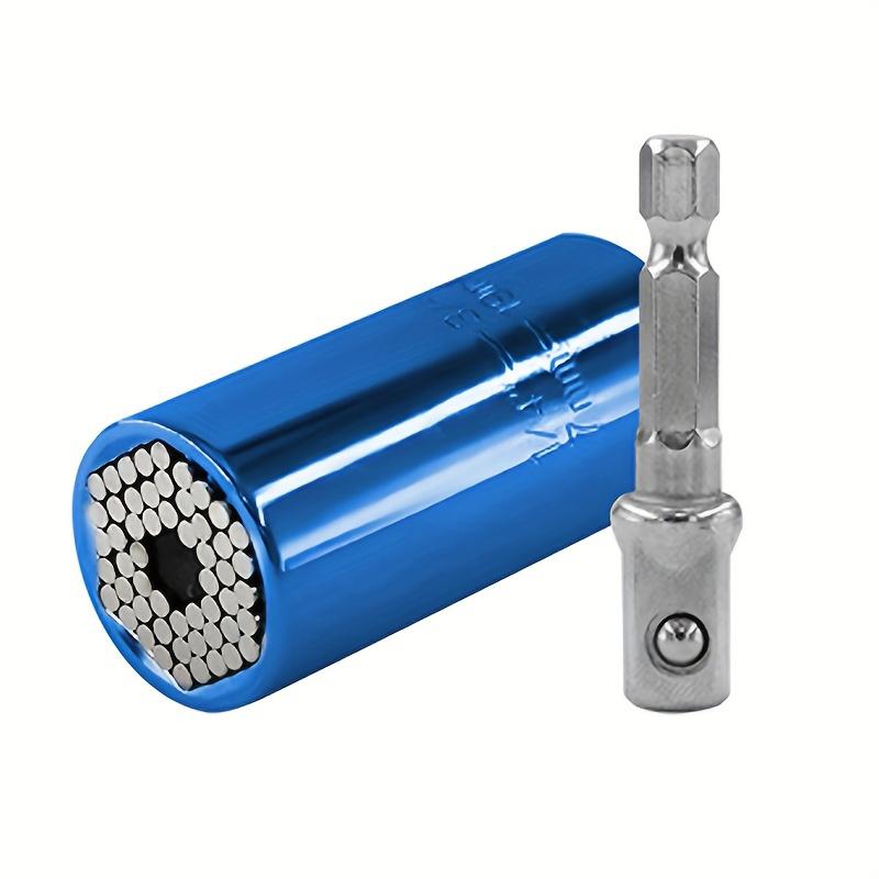 Super Universal Socket Tool, 1 Count Socket Set with Power Drill Adapter, Cool Stuff Gadgets for Men Women Birthday Gift for Dad Fathers Husband