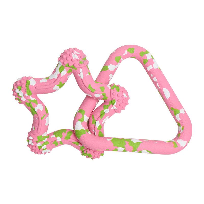 Tough Camouflage Rubber Ring Toy for Aggressive Chewers - Indestructible Dog Tug Toy for Teething Relief & Dental Care, Interactive Fetch & Training Tool for Large Dogs silicone feeder cats puppy gift surprise Strawberry Shortcake Bat Dragon Plush