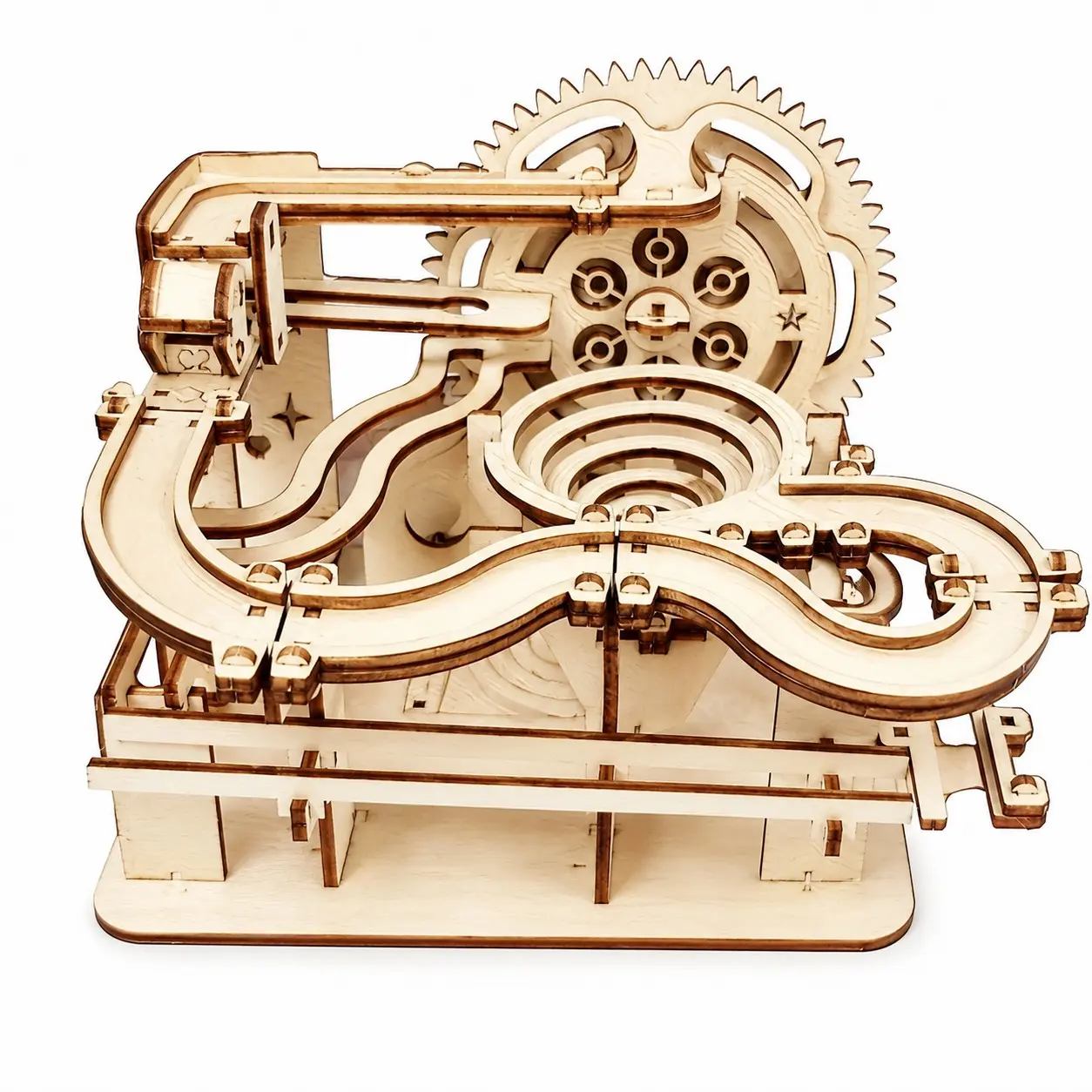 3D Track Ball Wooden Mechanical Puzzle, 3D Brain Teaser Puzzle, Wood Factory Clearance Sale, Educational Toy for Kids, Wooden Puzzles