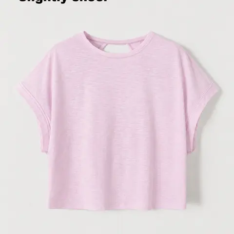 Women's Plain Round Neck Batwing Sleeve Tee, Casual Loose Tee, Casual Basic Short Sleeve Crew Neck T-shirt for Summer, Ladies Clothes for Daily Wear, Tops for Women, Plain Essential