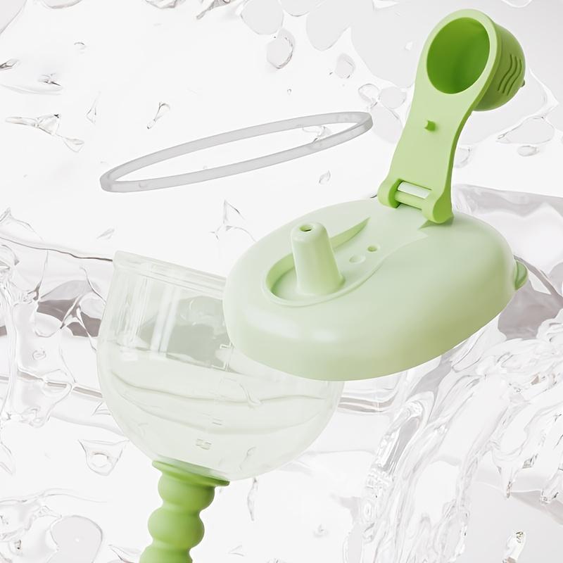 Spill-Proof Goblet Sippy Cup with Lid, Anti-Fall Reusable Cup for Juice, Milk & Drinks, Ideal Party Cup for Kids & Adults