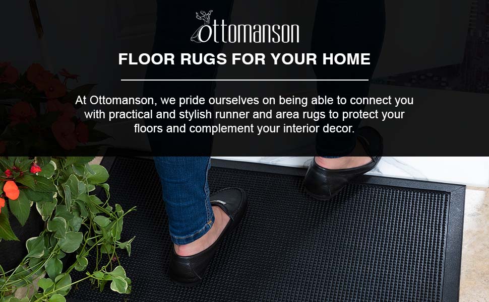 Scraper Doormat – Indoor Rug with Backing & Dirt-Trapping Pile, Non-Slip Front Door Mat for Mud & Pet Traffic – 24" x 36", Charcoal