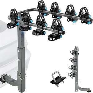 Upgrade 2.0 Hitch  Rack - 240 lbs Max Load (60 lbs/), Heavy-Duty  Locking |  Carrier for , SUV,  & RV, 2" Receiver, High-Strength Double Arms
