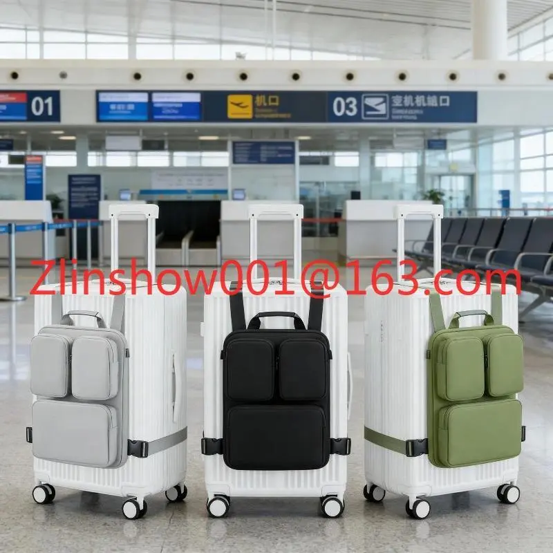 Lightweight Backpack with 15-Inch Laptop Compartment - Luggage Hanging Storage Bag