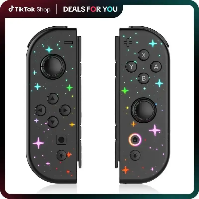 Pro Wireless Game Controller for Switch - Bluetooth Gamers Accessories Console, Switch-Compatible Gamepad with Motion Control, Turbo Mode, Comfortable Grip Handle, Stable Connection, Enhances Gaming Experience