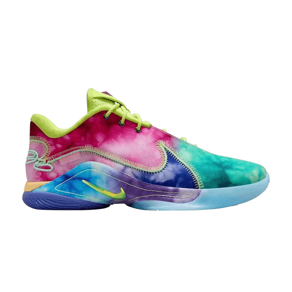 Monopoly x Nike LeBron 22 'Tie-Dye' (Unisex) Mint Foam/Cerise/Light Lemon Twist/Aquarius Blue/Persian Violet/Pink Foam basketball shoes HV8080 300