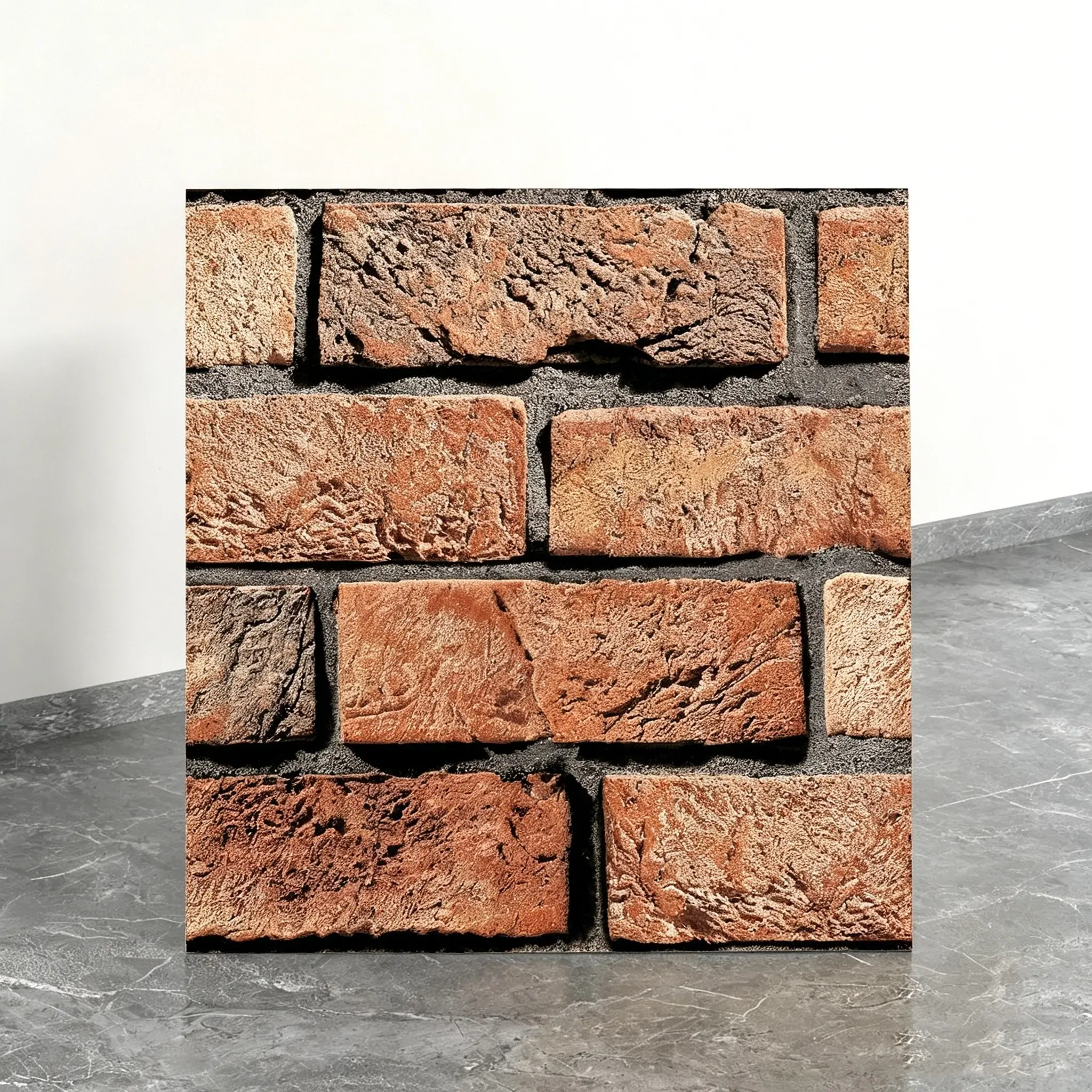 Self-Adhesive 3D Stone Texture PVC Wall Panels, Lightweight Marble Vintage Wallpaper, 30x30cm, 10/30 Sheets, Quick Wall Renovation, Faux Stone Wall Panel