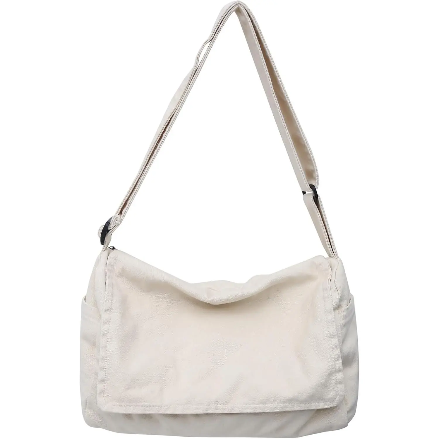 Canvas Messenger Bag for Women Men  Satchel Bag Aesthetic Crossbody  Bag Casual Sling Bag