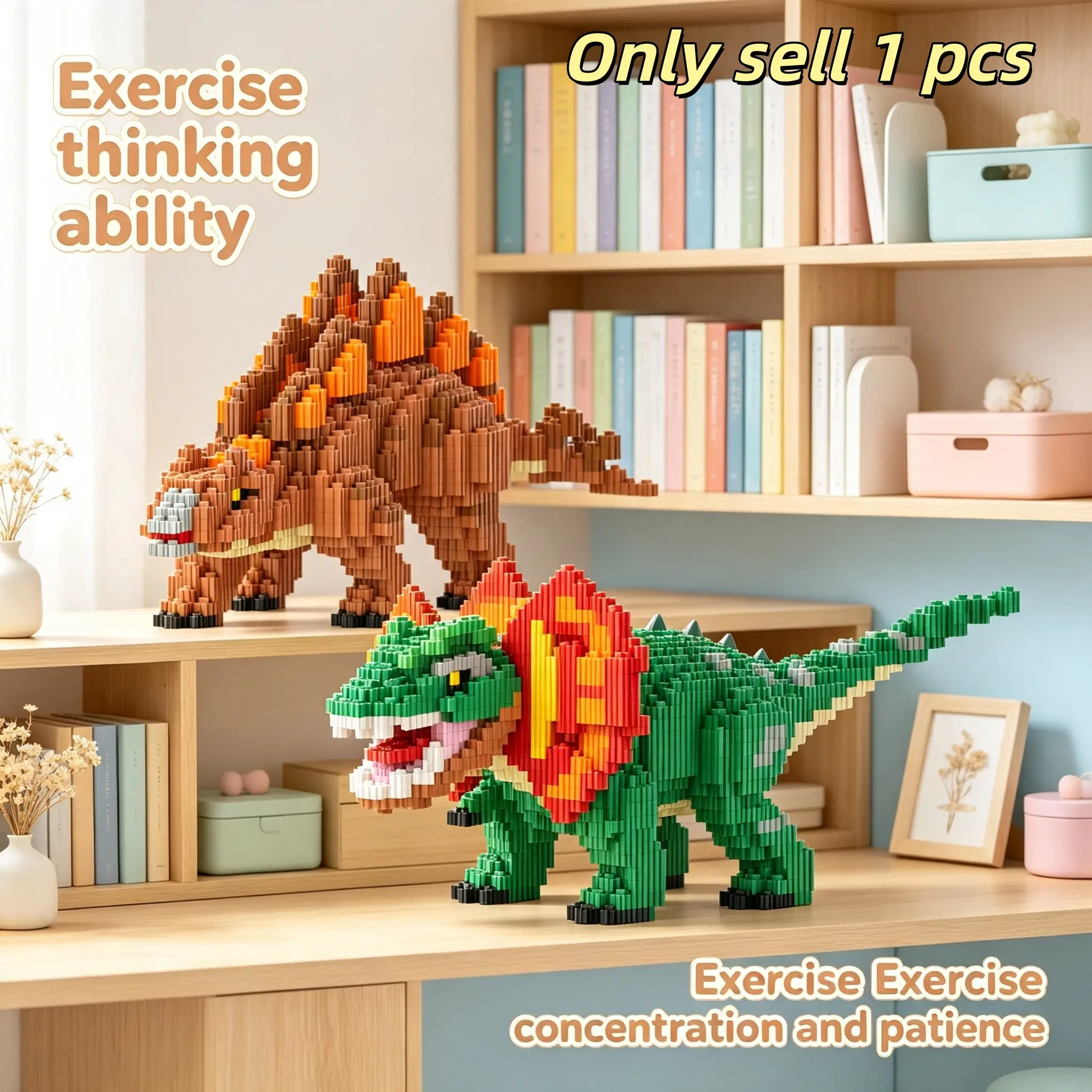 Bj Lizard Swordback Dragon 3D Puzzle Model, Stress Relief Toy, Indoor Decoration, Birthday Christmas New Year Party Gift, Surprise Gift for Friends