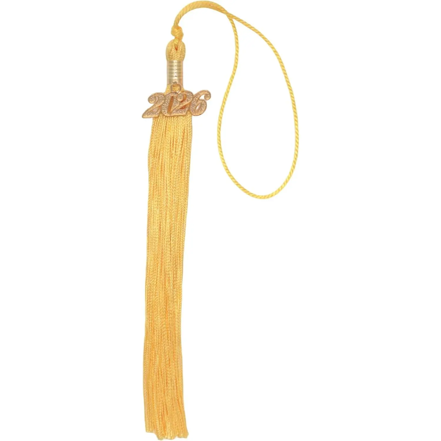 Academic Graduation Tassel with 2026 Year Charm    Pendant Tassel for  Bachelor Graduate Cap Souvenir Parties Decoration (, 2026 -  Charm)