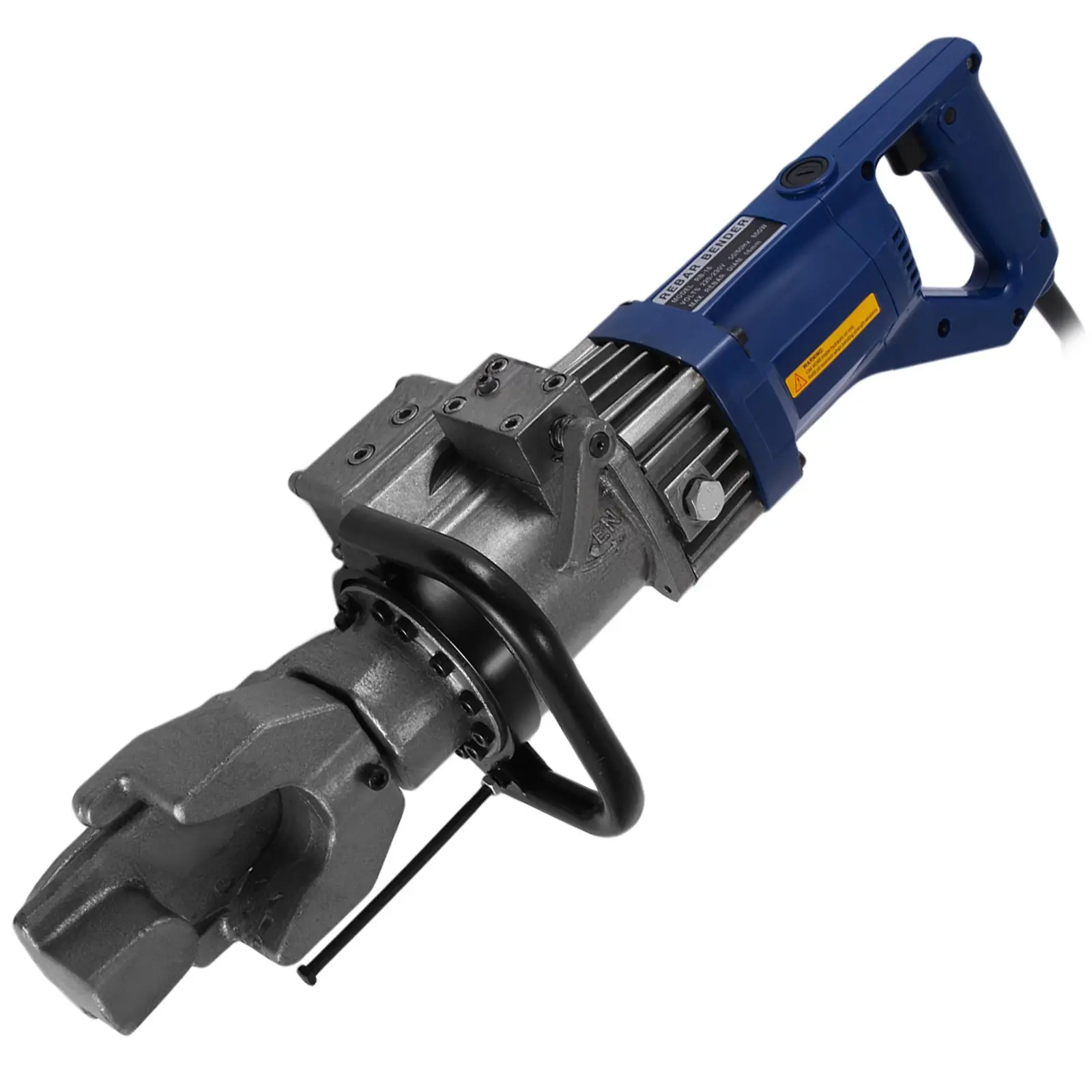 【Summerfinds】VEVOR RB-16 900W Hydraulic Electric Handheld Rebar Bender Machine, 5/8''(16mm) Capacity, 33.07 lbs, 4-5s Speed, 23.62x6.69x7.87''/26.38x9.84x9.84'' Dimensions, Metal Body, Humanized Handle & Switch Design, for Steel Bars, Flat Iron Bending