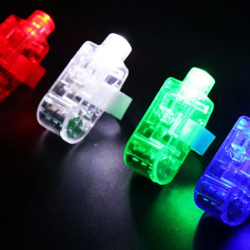 Super Bright LED Finger Light Beams 12 Pack Sensory Finger Lights Light up Toys Party Favour Supplies Perfect for Kids Adults Party Favors Classroom Rewards Holiday Gift Sets
