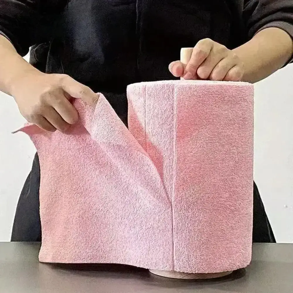 Christmas Gift Bag with Multipurpose Microfiber Cleaning Cloth - Reusable Roll Towel, 196.85 in, Christmas Cleaning, Washable, Quickdry After Wash, Wipe Clean, Machine Washable Bag Accessory