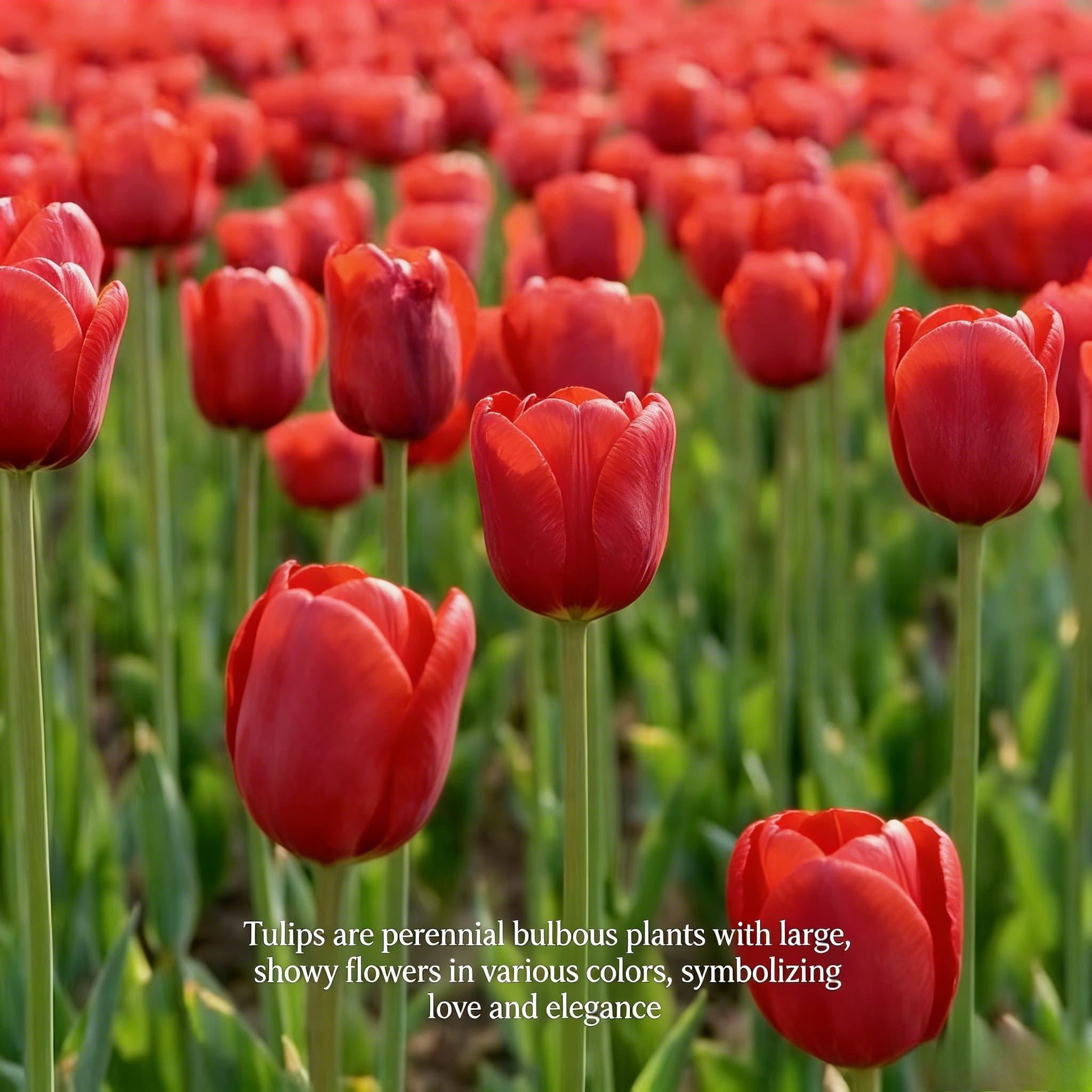 1 tulip bulb | Both hydroponic and soil culture | Easy to grow | Suitable for home garden, balcony, tabletop decoration