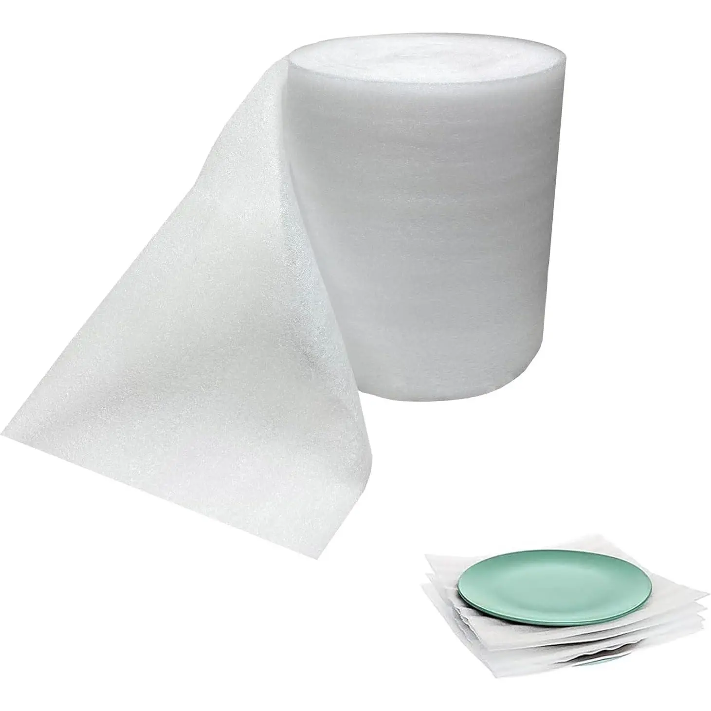 Wrap Roll 10 Inch Wide x 50 FT Length Packing  Roll for Moving Supplies and Protection for Fragile, Cushioning  Packing Sheets for Wrapping Dish Packing Material