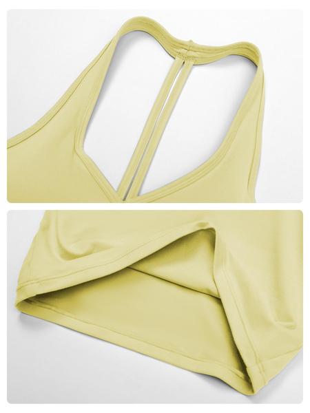 Women's Solid Halter Neck Top & Wide-Leg Pants Sports Set, Casual Sleeveless Top & Pants for Daily Outdoor Wear, Ladies Activewear Set for Tennis and Running, Workout Clothes